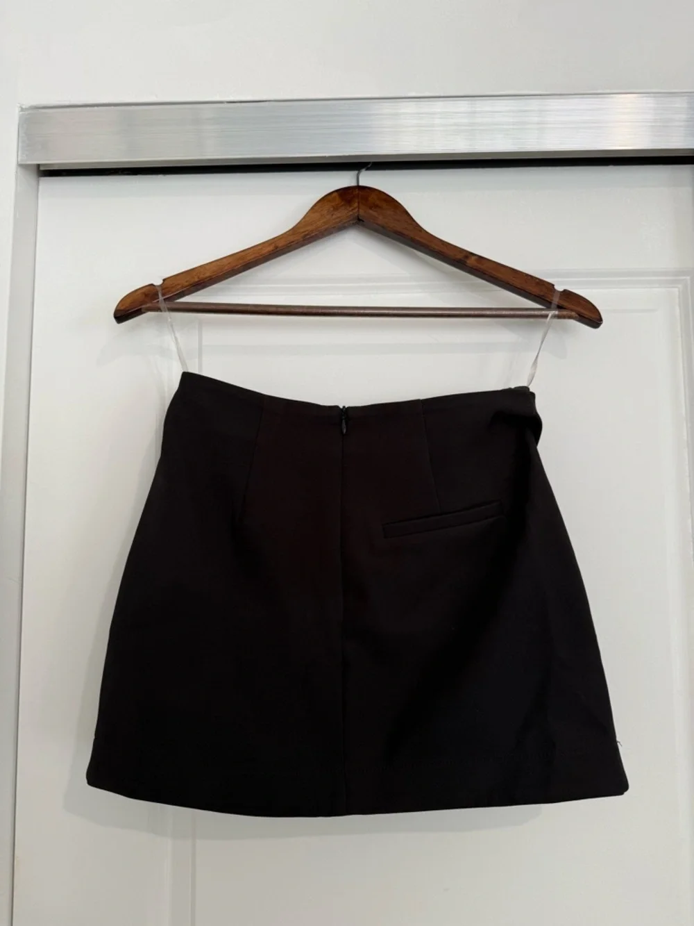 Black Embellished Mini Skirt and Blazer Set with Crystal Bunny Appliqués - Picture 2 of 5